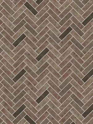 Noble Red Clay Brick Herringbone 2.25x7.5