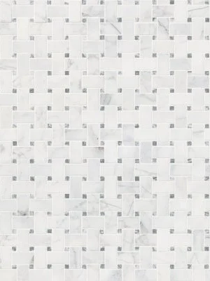 Calacatta Cressa Basketweave Honed
