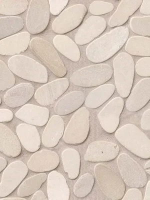 Sliced Pebble Earth Tumbled
