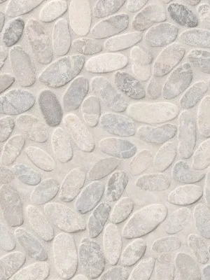 Sliced Pebble Ash Tumbled