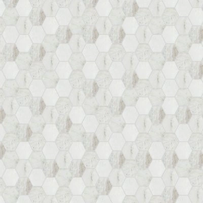 Arabescato Venato White 5" Hexagon Honed
