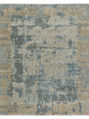 Astbury Hand Knotted Rug - 775 Beige/Slate #1095