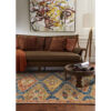 Charise Hand Knotted Rug - Kazak 455 Blue Multi #1206