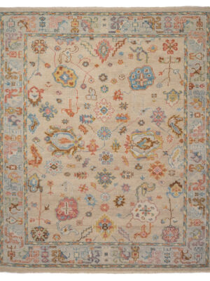 Verve Hand Knotted Rug - Ecru Multi