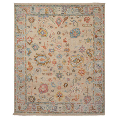 Verve Hand Knotted Rug - Ecru Multi