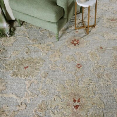 Winthrope Hand Knotted Rug - Gray Sage