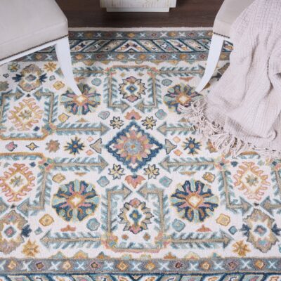 Avanti Hand Tufted Rug - Villa 675 Ivory Multi #2514