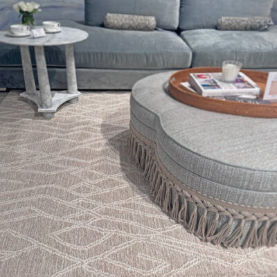 Lineas Hand Tufted Rug - Gesso