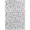 Serengeti Leopard Hand Tufted Rug - Sky Blue