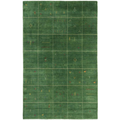Zagros Hand Loomed Rug - Verdant Green
