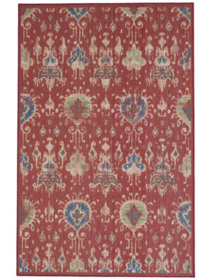 Captiva Machine Made Rug - Ikat 550 Red #5100