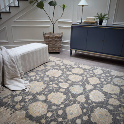 Manor Machine Made Rug - Pewter