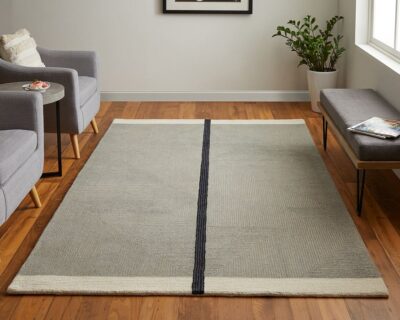MAGUIRE Rug - 8904F-GRYBLK