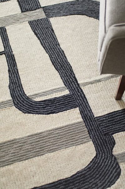 MAGUIRE Rug - 8905F-IVYBLK