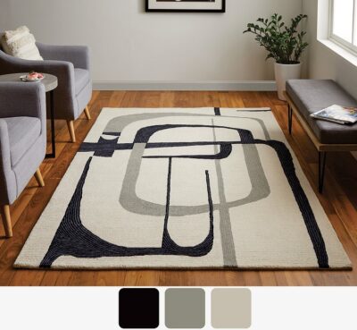 MAGUIRE Rug - 8905F-IVYBLK