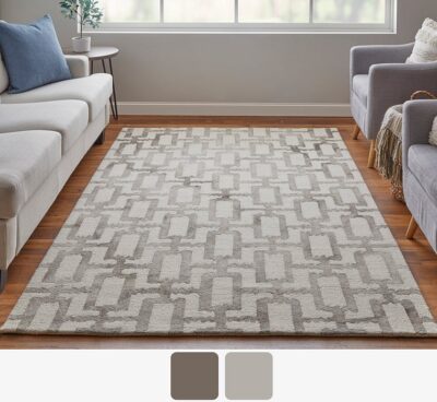 8919FGRYIVYG99_3 LORRAIN Rug - 8919F-GRYIVY