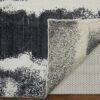 CODA Rug - 8930F-BLKWHT