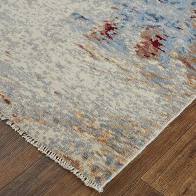 C6033TANBLUF99_2 SUMNER Rug - C6033-TANBLU