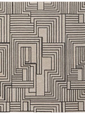 GANSETT Rug - T8011-BGEBRN