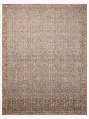 Aubrey - AUB-04 Ar Blue / Terracotta