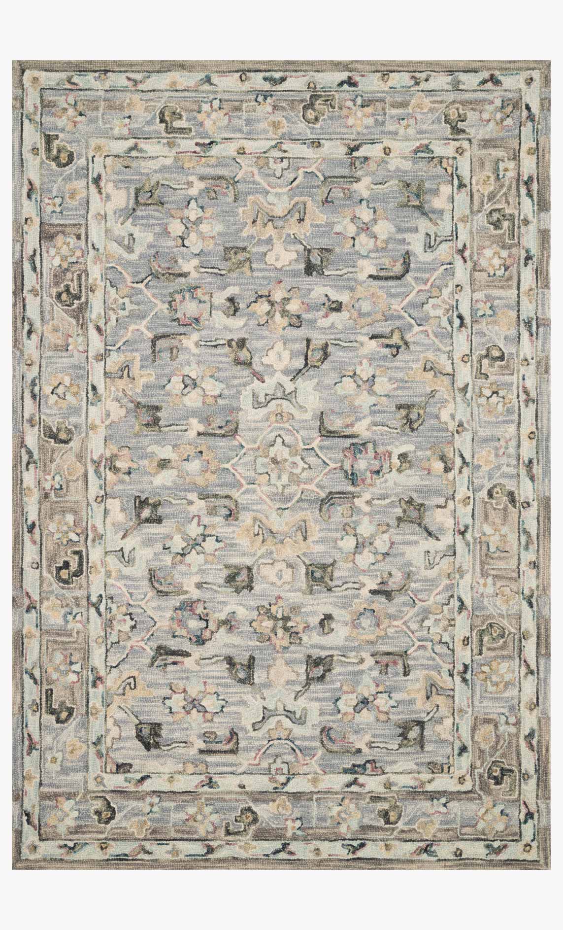 Beatty - BEA-04 Light Blue / Multi