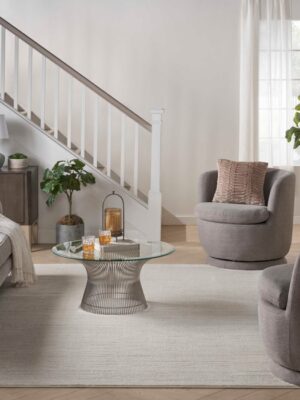 Andes And02 Ivory Grey Area Rug