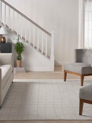 Andes And04 Ivory Grey Area Rug