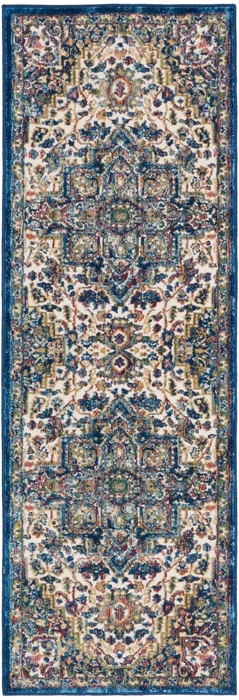 Ankara Global Anr15 Ivory/Navy Rug