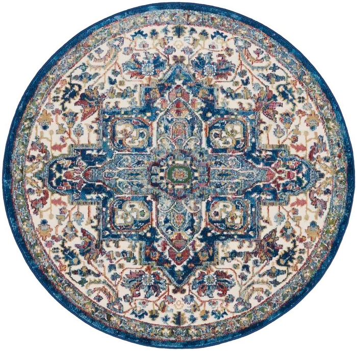 Ankara Global Anr15 Ivory/Navy Rug