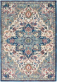 Ankara Global Anr15 Ivory/Navy Rug