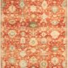 Antique Bloom Anb01 Brick Area Rug