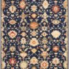 Antique Bloom Anb01 Navy Area Rug