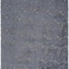 Cozy Shimmer Csh01 Slate Gold Area Rug