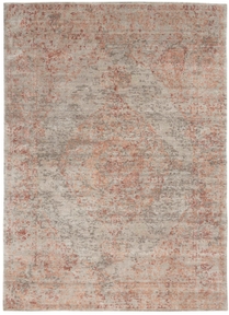 Lucent Lcn07 Silver/Red Rug