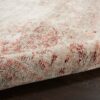 Lucent Lcn07 Silver/Red Rug