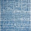 Luna Lun02 Blue Silver Rug
