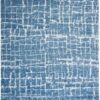 Luna Lun02 Blue Silver Rug