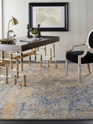 Majestic Mst01 Beige Blue Rug