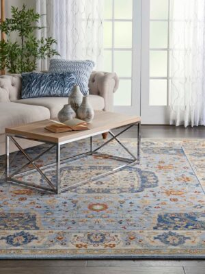 Majestic Mst03 Light Blue Rug