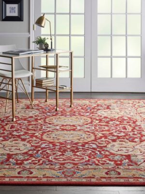 Majestic Mst04 Red Rug