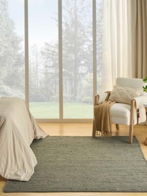Natural Jute Njt01 Sage Area Rug