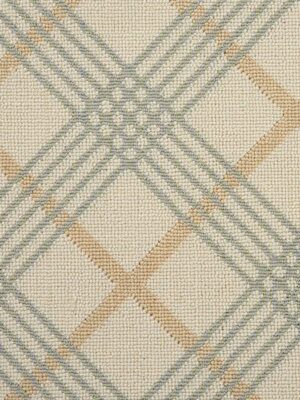 Sands Point Coastal Plaid Cstpl Ivory/Mist Broadloom