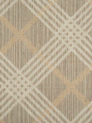 Sands Point Coastal Plaid Cstpl Shell/Ivory Broadloom