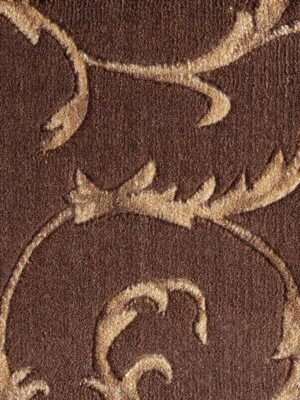 Somerset Scrollwork St02 Brown Broadloom