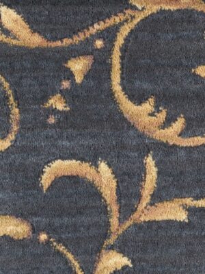 Somerset Scrollwork St02 Navy Broadloom