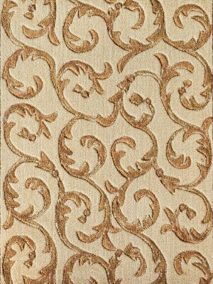 Somerset Scrollwork St02 Vanilla Runner