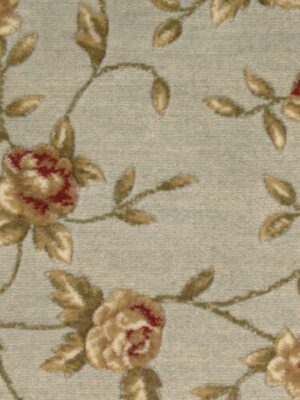 Somerset Spring Blossom St69 Light Blue Broadloom