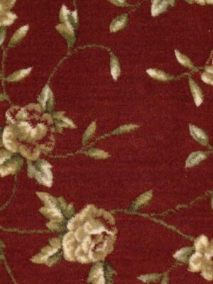 Somerset Spring Blossom St69 Red Broadloom