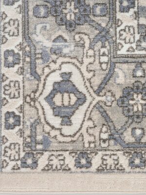 Quarry Qua05 Ivory Blue Area Rug