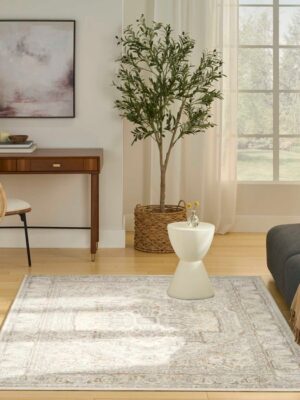 Quarry Qua18 Beige Area Rug